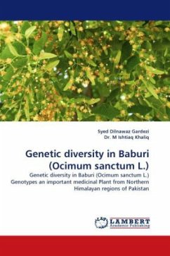 Genetic diversity in Baburi (Ocimum sanctum L.) - Khaliq, M. I.;Gardezi, Syed Dilnawaz