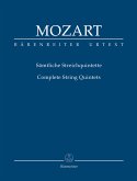 Sämtliche Streichquintette 6 Taschenpartituren (TP 11, 12, 15, 38, 153 und 154)