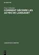 Comment décrire les actes de langage? - Bild 1