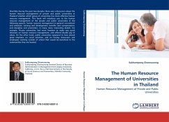 The Human Resource Management of Universities in Thailand