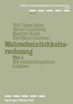 Wahrscheinlichkeitsrechnung Teil 1 - Heller; Schriever; Lindenberg; Nuske