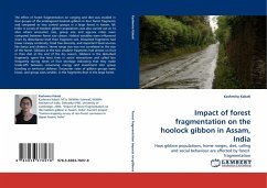 Impact of forest fragmentation on the hoolock gibbon in Assam, India
