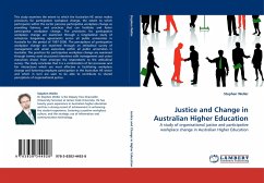 Justice and Change in Australian Higher Education - Weller, Stephen