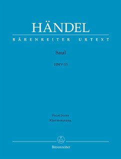 Cover Saul HWV53 Oratorium für Soli, Chor und Orchester Klavierauszug (en/dt)