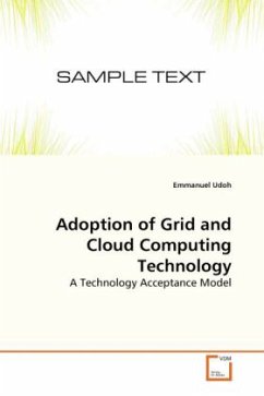 Adoption of Grid and Cloud Computing Technology - Udoh, Emmanuel