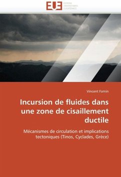 Incursion de Fluides Dans Une Zone de Cisaillement Ductile - Famin, Vincent