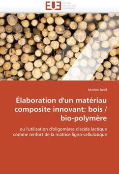 Élaboration d'Un Matériau Composite Innovant: Bois / Bio-Polymère
