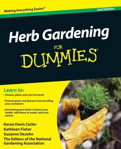 Herb Gardening For Dummies 2e - Cutler, Karan Davis; Fisher, Kathleen; DeJohn, Suzanne