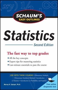 Schaum's Easy Outline of Statistics, Second Edition - Lindstrom, David P; Spiegel, Murray R