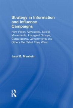 Strategy in Information and Influence Campaigns - Manheim, Jarol B