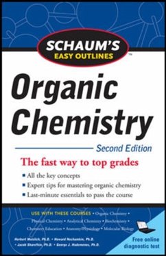 Schaum's Easy Outline of Organic Chemistry, Second Edition - Meislich, Herbert; Hademenos, George; Nechamkin, Howard