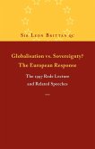 Globalisation vs. Sovereignty? the European Response