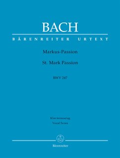 Markus-Passion BWV 247 Cover Markus-Passion BWV 247