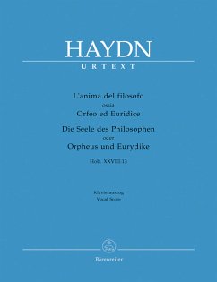 Cover Die Seele des Philosophen Hob.XXVIII:13 Klavierauszug (it/dt)