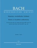Motetten zweifelhafter Echtheit für gem Chor a cappella Partitur