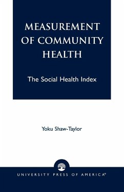 Measurement of Community Health - Shaw-Taylor, Yoku