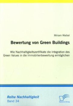Bewertung von Green Buildings: Wie Nachhaltigkeitszertifikate die Integration des Green Values in die Immobilienbewertung ermöglichen - Waibel, Miriam