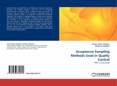 Acceptance Sampling Methods Used in Quality Control