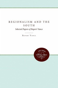 Regionalism and the South - Vance, Rupert B.