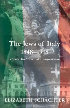 Cover The Jews of Italy, 1848-1915