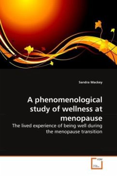 A phenomenological study of wellness at menopause - Mackey, Sandra