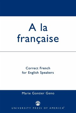 A la Francaise - Geno, Marie Gontier