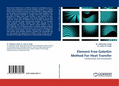 Element Free Galerkin Method For Heat Transfer - Singh, Akhilendra;Singh, Indra Vir