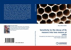 Sensitivity to the decay of Bs mesons into two muons at LHCb