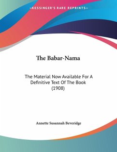 Cover The Babar-Nama
