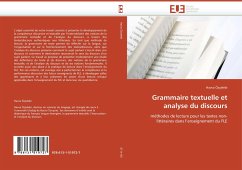 Cover Grammaire textuelle et analyse du discours