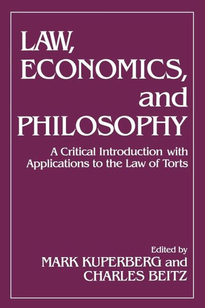 Law, Economics, and Philosophy Law, Economics, and Philosophy