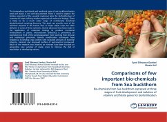 Comparisons of few important bio-chemicals from Sea buckthorn