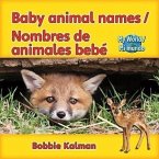 Baby Animal Names (Nombres de Animales Bebé) Bilingual