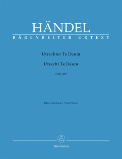 Cover Te Deum laudamus HWV278 für Soli (SSAATB), Chor (SSAATTB) und Orchester, Klavierauszug