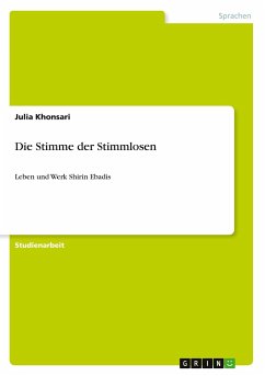 Die Stimme der Stimmlosen - Khonsari, Julia