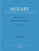 Missa brevis F-Dur KV192 für Soli, gem Chor und Orchester Klavierauszug Missa brevis F-Dur KV192 für Soli, gem Chor und Orchester Klavierauszug
