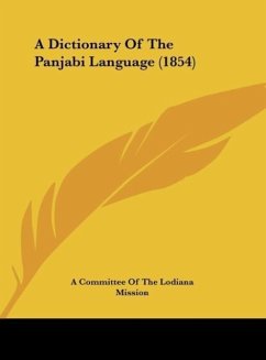 A Dictionary Of The Panjabi Language (1854)