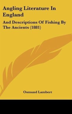 Angling Literature In England