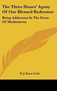 The Three Hours' Agony Of Our Blessed Redeemer - Little, W. J. Knox