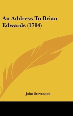 An Address To Brian Edwards (1784) - Stevenson, John