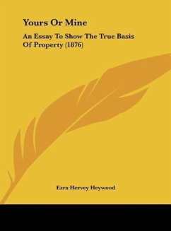 Yours Or Mine - Heywood, Ezra Hervey