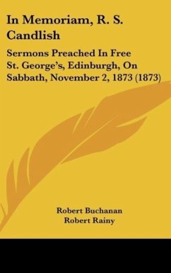 In Memoriam, R. S. Candlish - Buchanan, Robert; Rainy, Robert