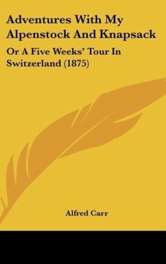 Adventures with My Alpenstock and Knapsack: Or a Five Weeks' Tour in Switzerland (1875)