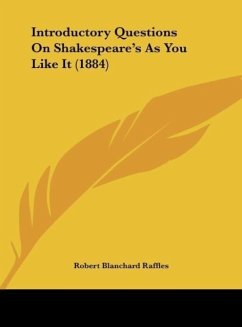 Introductory Questions On Shakespeare's As You Like It (1884)