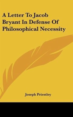 A Letter To Jacob Bryant In Defense Of Philosophical Necessity