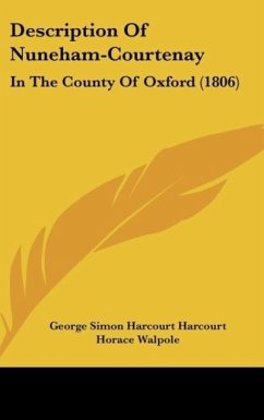 Description Of Nuneham-Courtenay - Harcourt, George Simon Harcourt; Walpole, Horace; Reynolds, Joshua