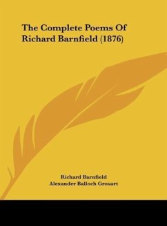 The Complete Poems Of Richard Barnfield (1876) - Barnfield, Richard