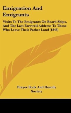 Emigration And Emigrants - Prayer Book And Homily Society