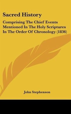 Sacred History - Stephenson, John