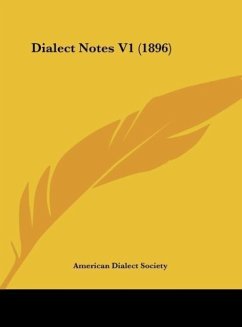 Dialect Notes V1 (1896) - American Dialect Society